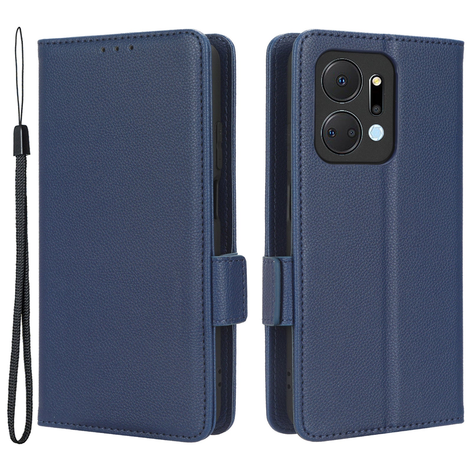 Leather Cell Phone Cover For Honor X7a 5G Play7T 5G Wallet Stand Litchi Texture Shockproof Flip Phone Case Leather Cell Phone Cover For Honor X7a 5G Play7T 5G Wallet Stand Litchi Texture Shockproof Flip Phone Case